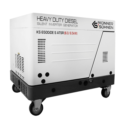 Generator invertor diesel în carcasă insonorizată KS 6500iDE S ATSR