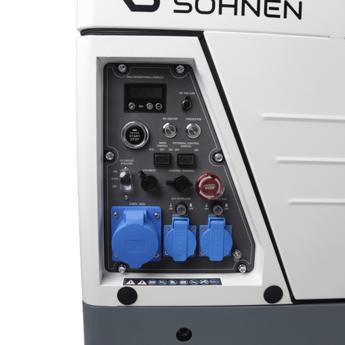 Generator invertor diesel în carcasă insonorizată KS 6500iDE S ATSR