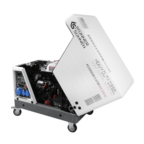 Generator invertor diesel în carcasă insonorizată KS 6500iDE S ATSR