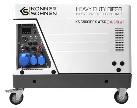 Generator invertor diesel în carcasă insonorizată KS 6500iDE S ATSR