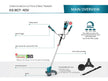 Cordless brush cutter & String trimmer KS BCT-40V thumbnail