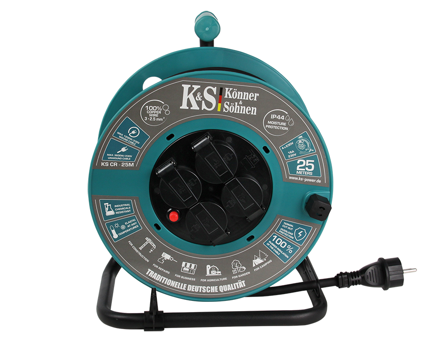 Cord reel KS CR-25M
