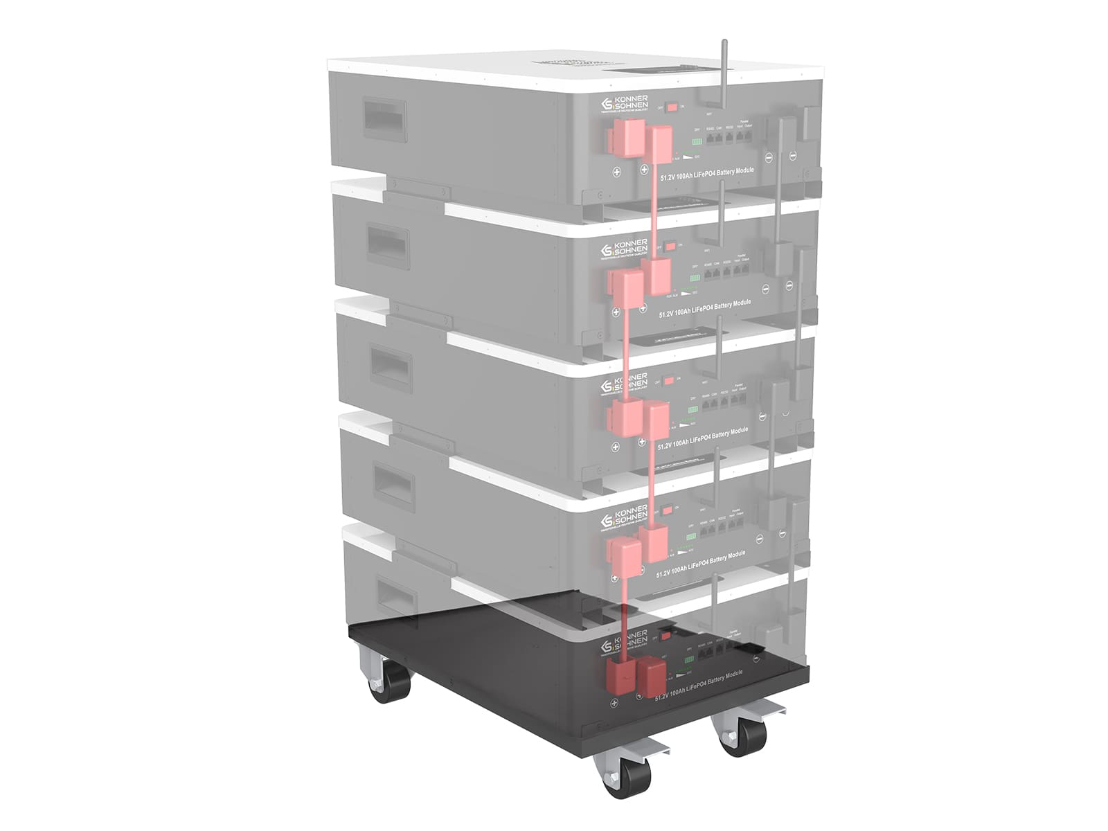 Cărucior cu baterie litiu KS Trolley 24
