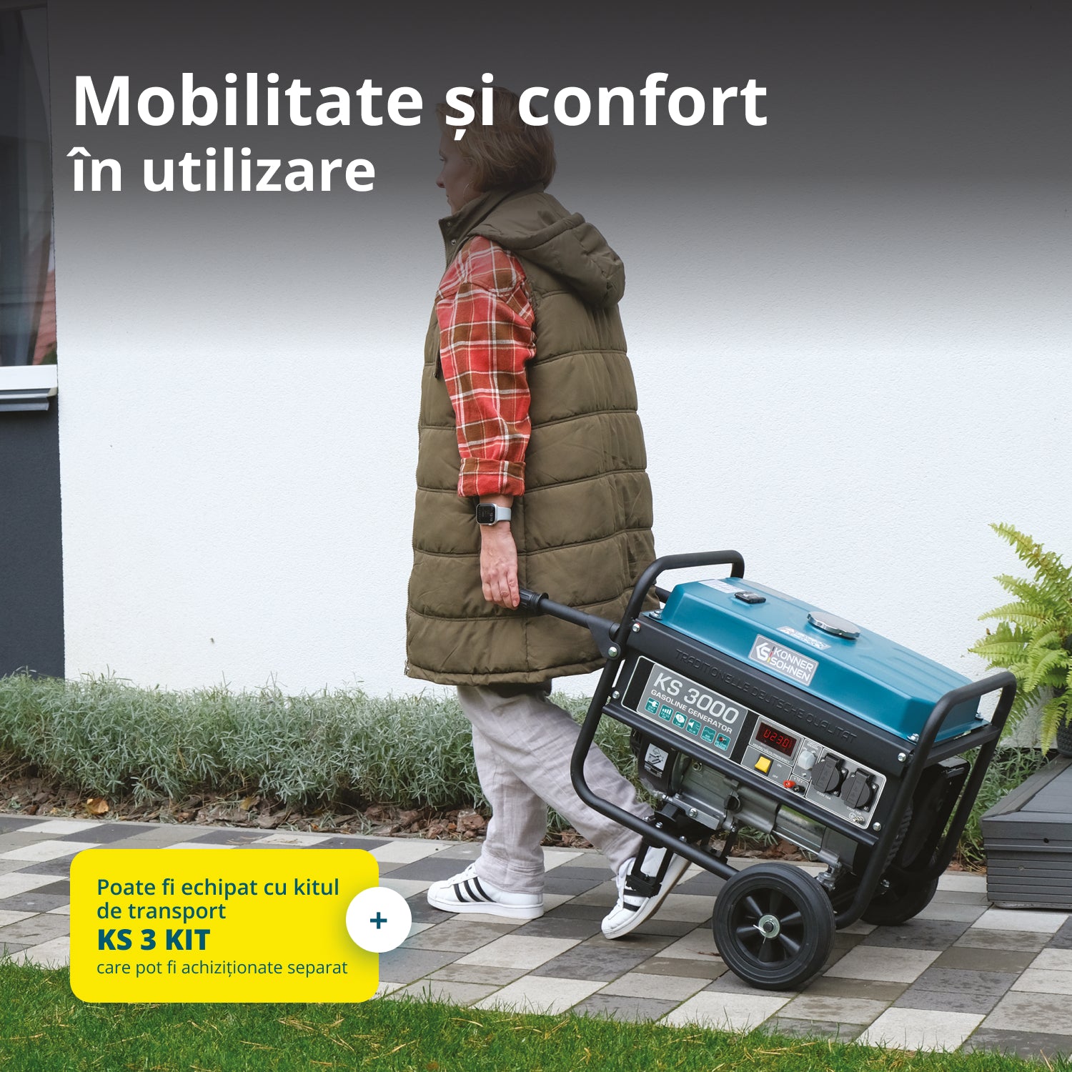 Generator pe benzina "Könner & Söhnen" KS 3000