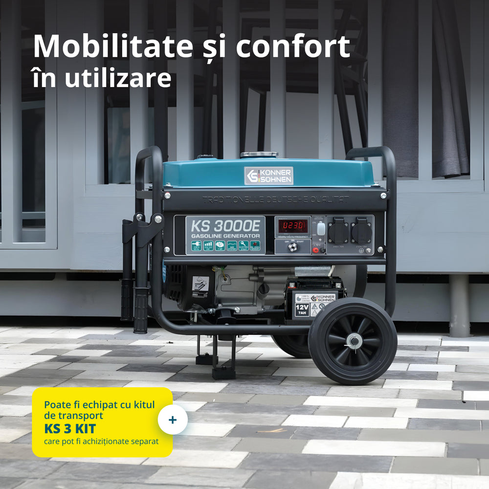 Generator pe benzina "Könner & Söhnen" KS 3000E