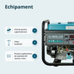 Generator pe benzina "Könner & Söhnen" KS 10000E-3 ATS thumbnail