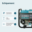 Generator pe benzina "Könner & Söhnen" KS 10000E-3 thumbnail
