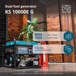 LPG/Бензинов генератор „Könner & Söhnen“ KS 10000E G thumbnail