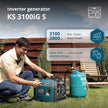 Инверторен генератор на LPG/бензин KS 3100iG S thumbnail