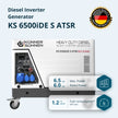 Diesel Inverter Generator in Soundproof Casing KS 6500iDE S ATSR thumbnail