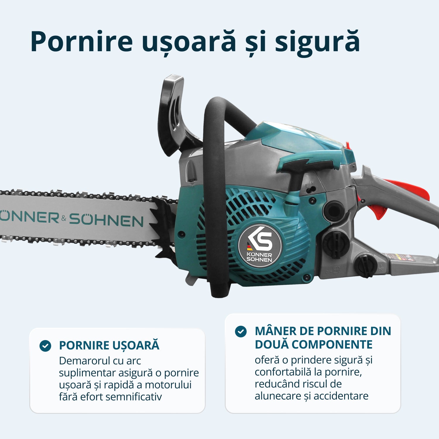 Drujbă pe benzină KS CS20G-16