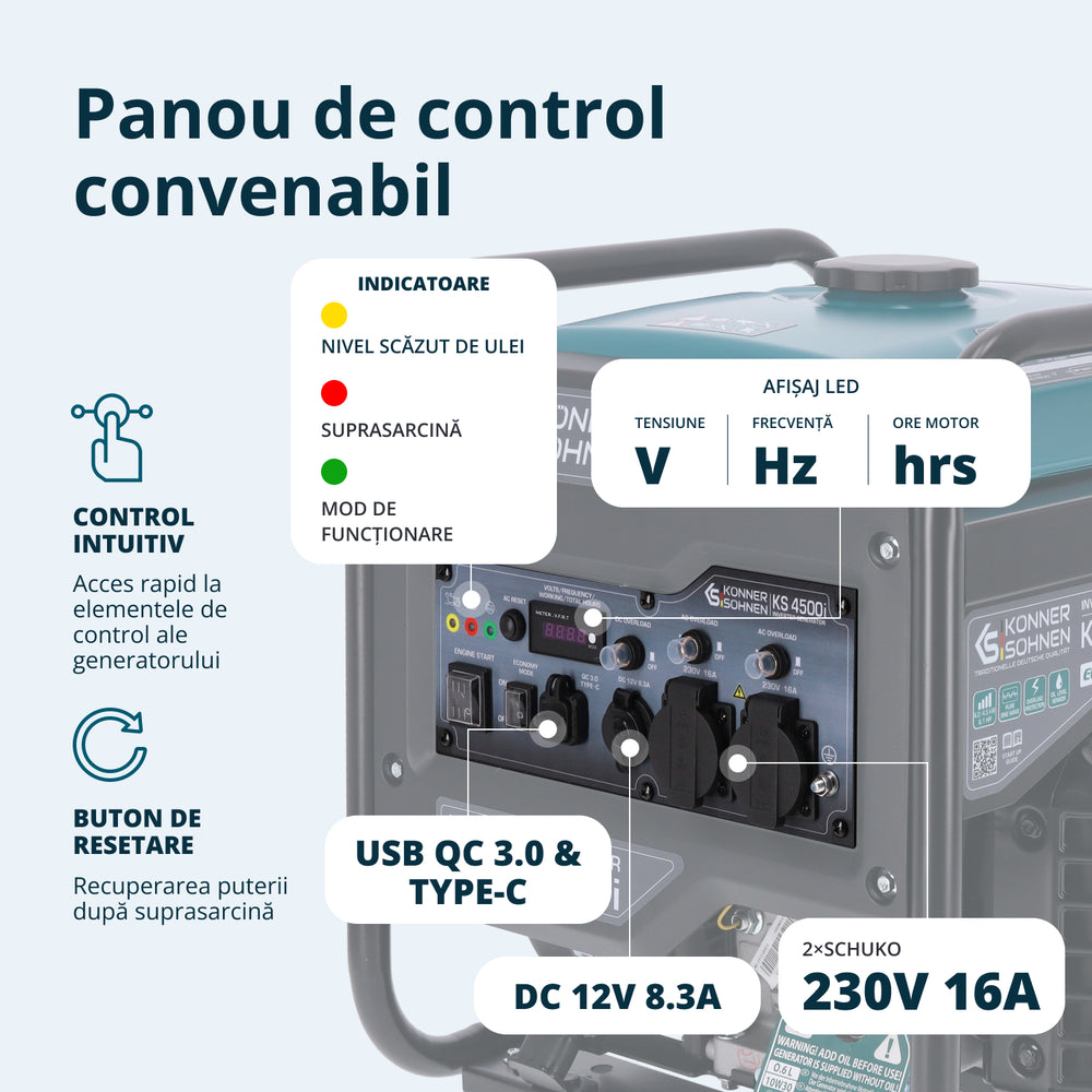 Generator cu inverter KS 4500i