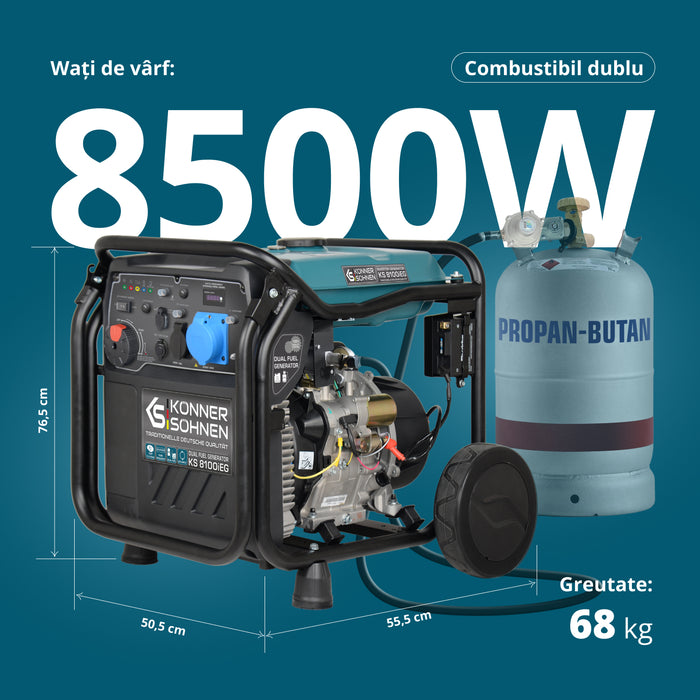 Generator cu inverter KS 8100iEG