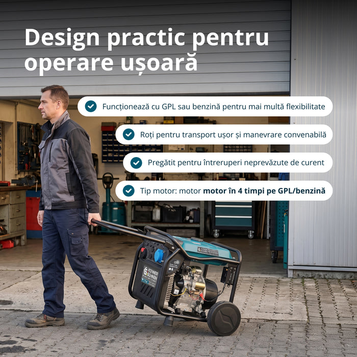 Generator cu inverter KS 8100iEG