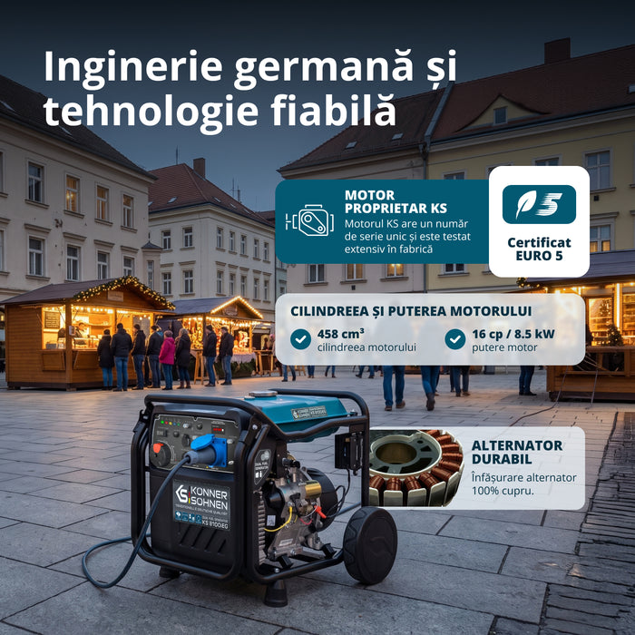 Generator cu inverter KS 8100iEG