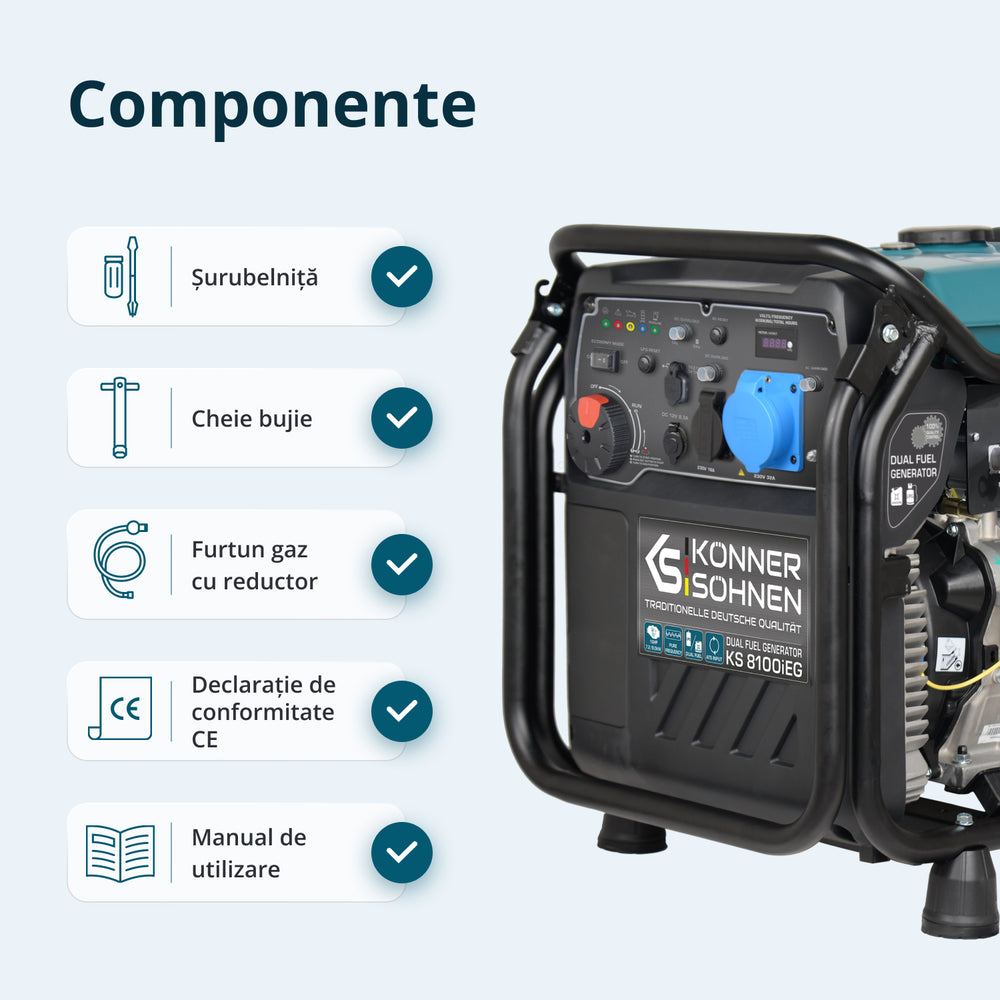 Generator cu inverter KS 8100iEG