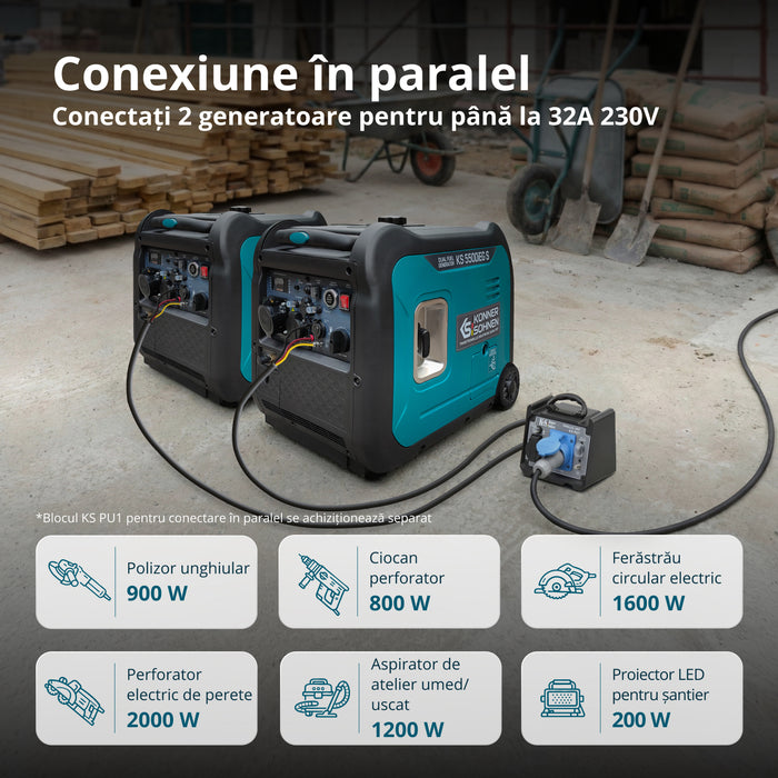 Generator cu inverter KS 5500iEG S